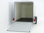 Debon Kofferanhänger Cargo 1300 Vollpoly 150x290cm H:160cm|Tür|grau-Neu – Bild 5