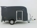 Debon Kofferanhänger Cargo 1300 Vollpoly 150x290cm H:160cm|Tür|grau-Neu – Bild 6