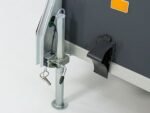 Debon Kofferanhänger Cargo 1300 Vollpoly 150x290cm H:160cm|Tür|grau-Neu – Bild 10