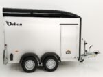 Debon Kofferanhänger C500 164x300cm H:200cm 2,0t|Alu|Polybug|Tür|schwarz-Neu – Bild 6