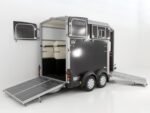 Ifor Williams Pferdeanhänger HB511|Heckklappen-Türkombination|anthrazit-Neu