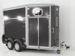 Ifor Williams Pferdeanhänger HB511|Heckklappen-Türkombination|anthrazit-Neu – Bild 3