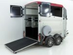 Ifor Williams Pferdeanhänger HBX 506|Frontausstieg|neues Modell|rot-Neu – Bild 3
