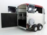 Ifor Williams Pferdeanhänger HBX 506|Sattelkammer|neues Modell|rot-Neu – Bild 3