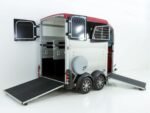 Ifor Williams Pferdeanhänger HBX 511|Frontausstieg|neues Modell|rot-Neu – Bild 9
