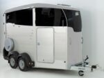 Ifor Williams Pferdeanhänger HBX 511|Sattelkammer|neues Modell|silber-Neu
