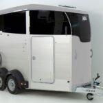 Ifor Williams Pferdeanhänger HBX 511|Sattelkammer|neues Modell|silber-Neu