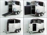 Ifor Williams Pferdeanhänger HBX 403|Frontausstieg|neues Modell|schwarz-Neu – Bild 13