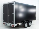 Vezeko Kofferanhänger 184x405cm Höhe:205cm 2,7t|schwarz-Neu