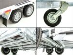 Temared Baumaschinenanhänger Builder 153x260cm 2,7t|Rampe-Neu – Bild 14