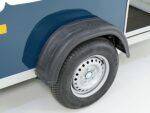 Debon Kofferanhänger Cargo 1300 Vollpoly 150x290cm H:160cm|Tür|blau-Neu – Bild 7