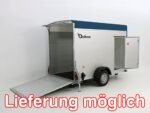 Debon Kofferanhänger C300 148x295cm H:190cm 1,3t|Alu, Polybug|Tür|blau-Neu – Bild 4