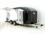 Debon Kofferanhänger Roadster C1000 200x500x200cm 3,5t schwarz | E-Winde |Erhöhungsrampen-Neu – Bild 2