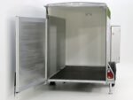 Debon Kofferanhänger C300 148x295cm H:190cm 1,3t Alu, Polybug|Tür|olivgrün-Neu – Bild 5