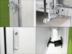 Debon Kofferanhänger C300 148x295cm H:190cm 1,3t Alu, Polybug|Tür|olivgrün-Neu – Bild 11