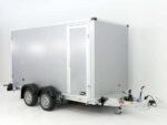 Vezeko Koffer-Absenkanhänger 157x344cm Höhe:190cm 2,7t|silber-Tür rechts-Neu – Bild 5