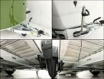 Debon Kofferanhänger C500 164x300cm H:200cm 2,0t|Alu|Polybug|Tür|olivgrün-Neu – Bild 9