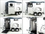 Cheval Liberte Pferdeanhänger Touring Country| Pullman-Fahrwerk| Frontausstieg| grau-Neu – Bild 7