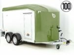 Debon Kofferanhänger Roadster C700 179×378 Höhe:201cm 2,6t|Alu|Polybug|Tür|olivgrün-Neu – Bild 6