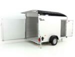 Debon Kofferanhänger C400 164x315cm H:200cm 1,3t|Alu, Polybug|Tür|schwarz-Neu – Bild 2