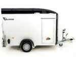 Debon Kofferanhänger C400 164x315cm H:200cm 1,3t|Alu, Polybug|Tür|schwarz-Neu – Bild 4