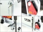 Debon Kofferanhänger C400 164x315cm H:200cm 1,3t|Alu, Polybug|Tür|schwarz-Neu – Bild 10