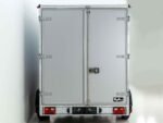 Vezeko Kofferanhänger 184x355cm Höhe: 205cm 2,7t|45°|Tür|silber-Neu – Bild 5