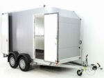 Vezeko Kofferanhänger 184x355cm Höhe: 205cm 2,7t|45°|Tür|silber-Neu – Bild 8