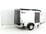Debon Kofferanhänger Roadster Alu 255 125x255cm H:156cm|schwarz-Neu