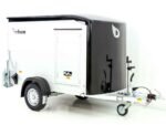 Debon Kofferanhänger Roadster Alu 255 125x255cm H:156cm|schwarz-Neu – Bild 3