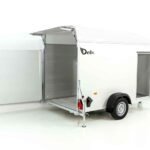 Debon Kofferanhänger C400 164x315cm H:200cm 1,3t|Alu, Polybug|Tür|weiß-Neu