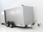 Vezeko Koffer-Absenkanhänger 157x344cm Höhe:210cm 2,7t|silber-Neu – Bild 5