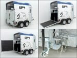 Cheval Liberte Pferdeanhänger Touring Jumping|Pullman-Fahrwerk|Sattelkammer|blau-Neu – Bild 6