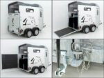 Cheval Liberte Pferdeanhänger Touring Jumping|Pullman-Fahrwerk|Sattelkammer|grau-Neu – Bild 7