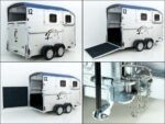 Cheval Liberte Pferdeanhänger MAXI 2|blau-Neu – Bild 10
