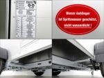 Debon Kofferanhänger C300 148x295cm H:190cm 1,3t|Alu, Polybug|Tür|weiß-Neu – Bild 16