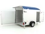 Debon Kofferanhänger C400 164x315cm H:200cm 1,3t|Alu, Polybug|Tür|blau-Neu – Bild 2