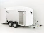 Debon Kofferanhänger C500 164x300cm H:200cm 2,0t|Alu|Polybug|Tür|weiß-Neu – Bild 4