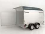 Debon Kofferanhänger C500 164x300cm H:200cm 2,6t|Alu|Polybug|Tür|grau-Neu – Bild 2