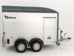 Debon Kofferanhänger C500 164x300cm H:200cm 2,6t|Alu|Polybug|Tür|grau-Neu – Bild 6