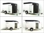 Debon Kofferanhänger C400 164x315cm H:200cm 1,3t|Alu, Polybug|Tür-Neu – Bild 6