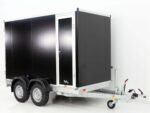 Vezeko Kofferanhänger 152x305cm Höhe:193cm 2,7t|Tür|schwarz-Neu – Bild 2