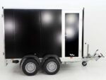 Vezeko Kofferanhänger 152x305cm Höhe:193cm 2,7t|Tür|schwarz-Neu – Bild 3