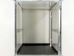 Vezeko Kofferanhänger 152x305cm Höhe:193cm 2,7t|Tür|schwarz-Neu – Bild 7