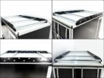 Vezeko Kofferanhänger 152x305cm Höhe:193cm 2,7t|Rampe|Dachträger| schwarz-Neu – Bild 9