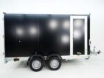 Vezeko Kofferanhänger 204x405cm Höhe:205cm 2,7t | Tür | schwarz-Neu – Bild 2