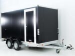 Vezeko Kofferanhänger 204x405cm Höhe:205cm 2,7t | Tür | schwarz-Neu – Bild 3