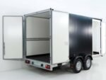 Vezeko Kofferanhänger 204x405cm Höhe:205cm 2,7t | Tür | schwarz-Neu – Bild 4