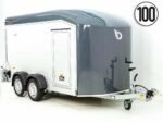 Debon Kofferanhänger Roadster C700 179×378 Höhe:201cm 2,6t|Alu|Polybug|Tür|grau-Neu – Bild 2