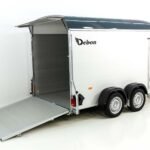 Debon Kofferanhänger Roadster C700 179×378 Höhe:201cm 2,6t|Alu|Polybug|Tür|grau-Neu